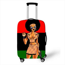 Load image into Gallery viewer, Melanin Queen Luggage Cover Designs