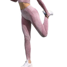 Load image into Gallery viewer, 2 Piece Seamless Long Sleeve Fitness  SOLD AS SEPERATE PIECES