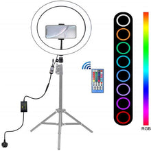 Load image into Gallery viewer, 12 inch LED Ring Light With Phone Stand