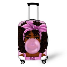 Load image into Gallery viewer, Melanin Queen Luggage Cover Designs
