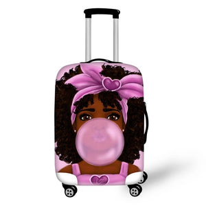 Melanin Queen Luggage Cover Designs