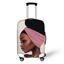 Load image into Gallery viewer, Melanin Queen Luggage Cover Designs
