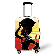 Load image into Gallery viewer, Melanin Queen Luggage Cover Designs
