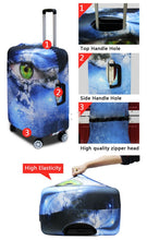 Load image into Gallery viewer, Melanin Queen Luggage Cover Designs
