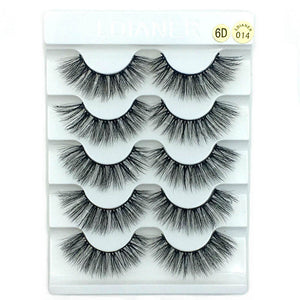 8 Pairs  Dramatic Volume Fake Lashe Extension